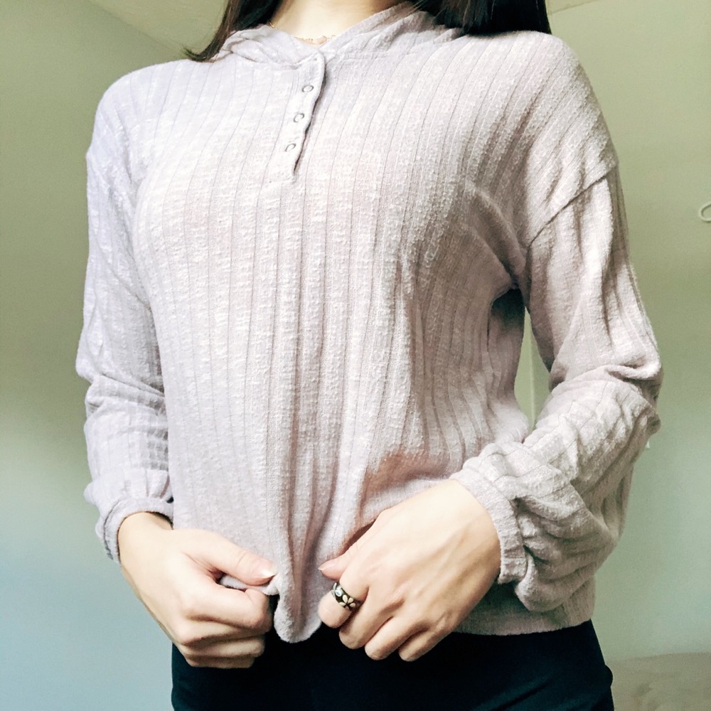Button up hoodie :)